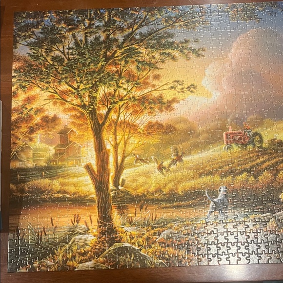 Buffalo Terry Redlin Always Alert Puzzle - Warm Tones 1000 pieces - Picture 3 of 5
